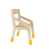 design krzesełko ze sklejki